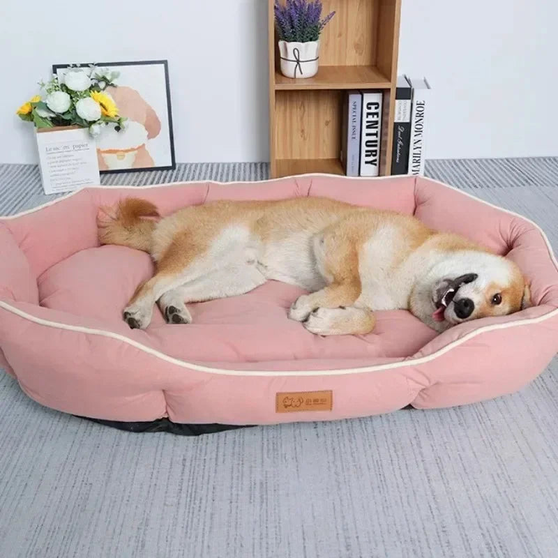 Luxury Bed for Dog Scratch Resistant Wear-Resistant Waterproof Pad Pet Cat Nest Dog Cushion Soft High Rebound Sofa Dogs Supplies
