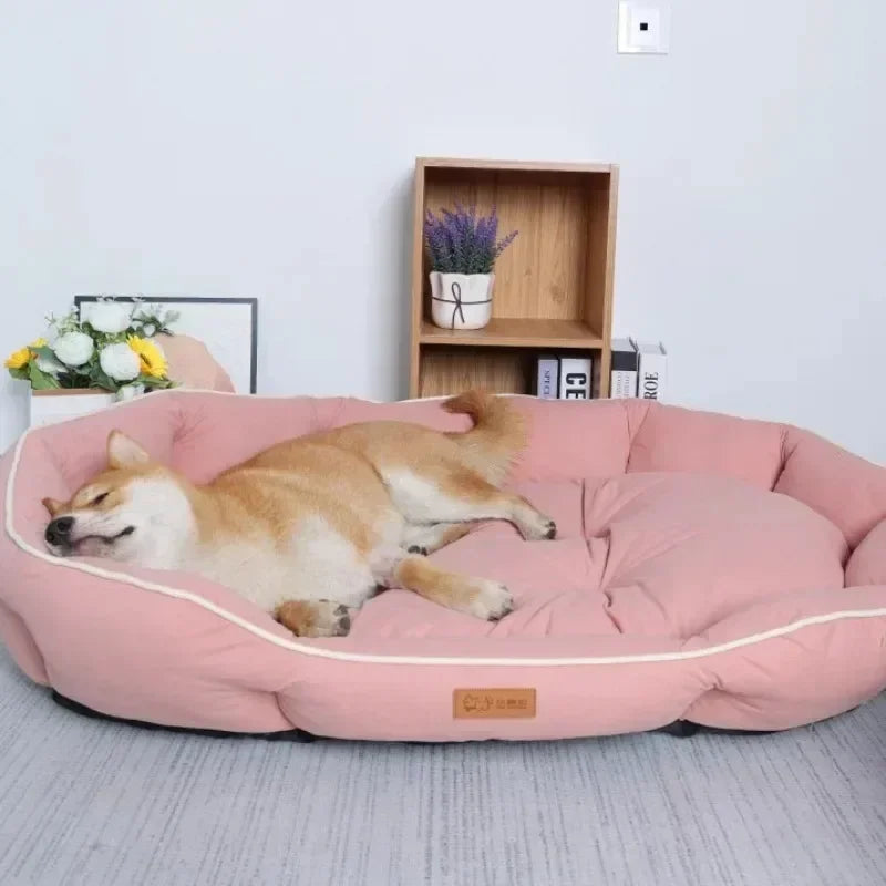 Luxury Bed for Dog Scratch Resistant Wear-Resistant Waterproof Pad Pet Cat Nest Dog Cushion Soft High Rebound Sofa Dogs Supplies