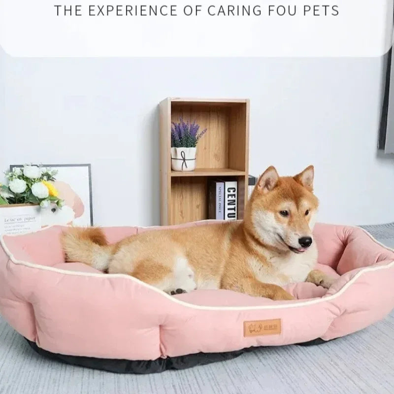 Luxury Bed for Dog Scratch Resistant Wear-Resistant Waterproof Pad Pet Cat Nest Dog Cushion Soft High Rebound Sofa Dogs Supplies