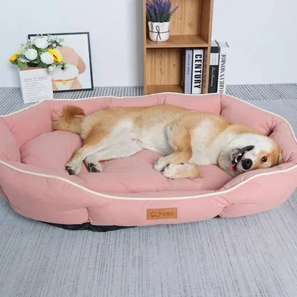 Luxury Bed for Dog Scratch Resistant Wear-Resistant Waterproof Pad Pet Cat Nest Dog Cushion Soft High Rebound Sofa Dogs Supplies
