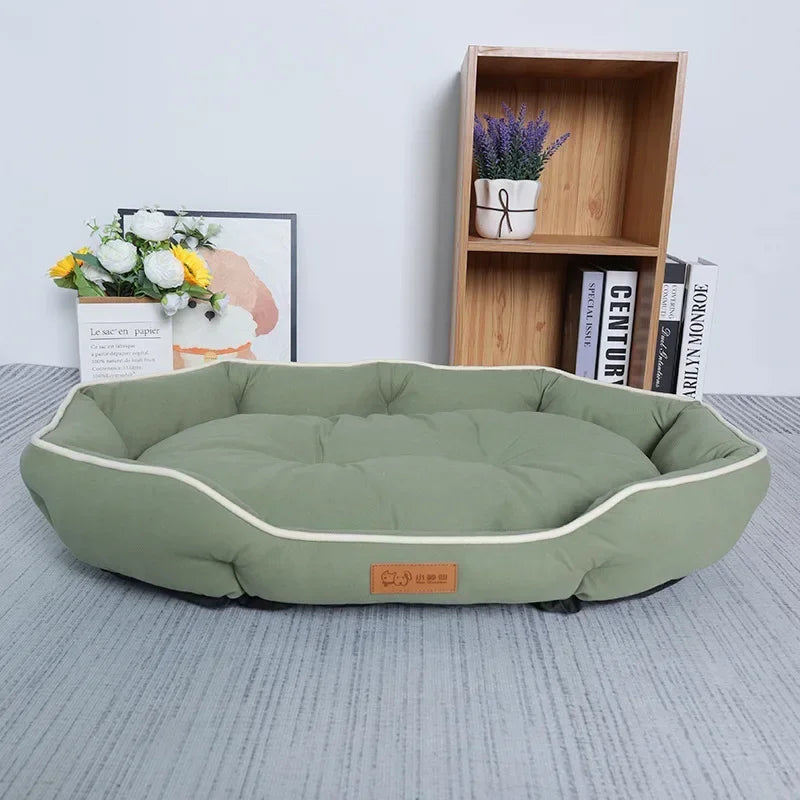 Luxury Bed for Dog Scratch Resistant Wear-Resistant Waterproof Pad Pet Cat Nest Dog Cushion Soft High Rebound Sofa Dogs Supplies