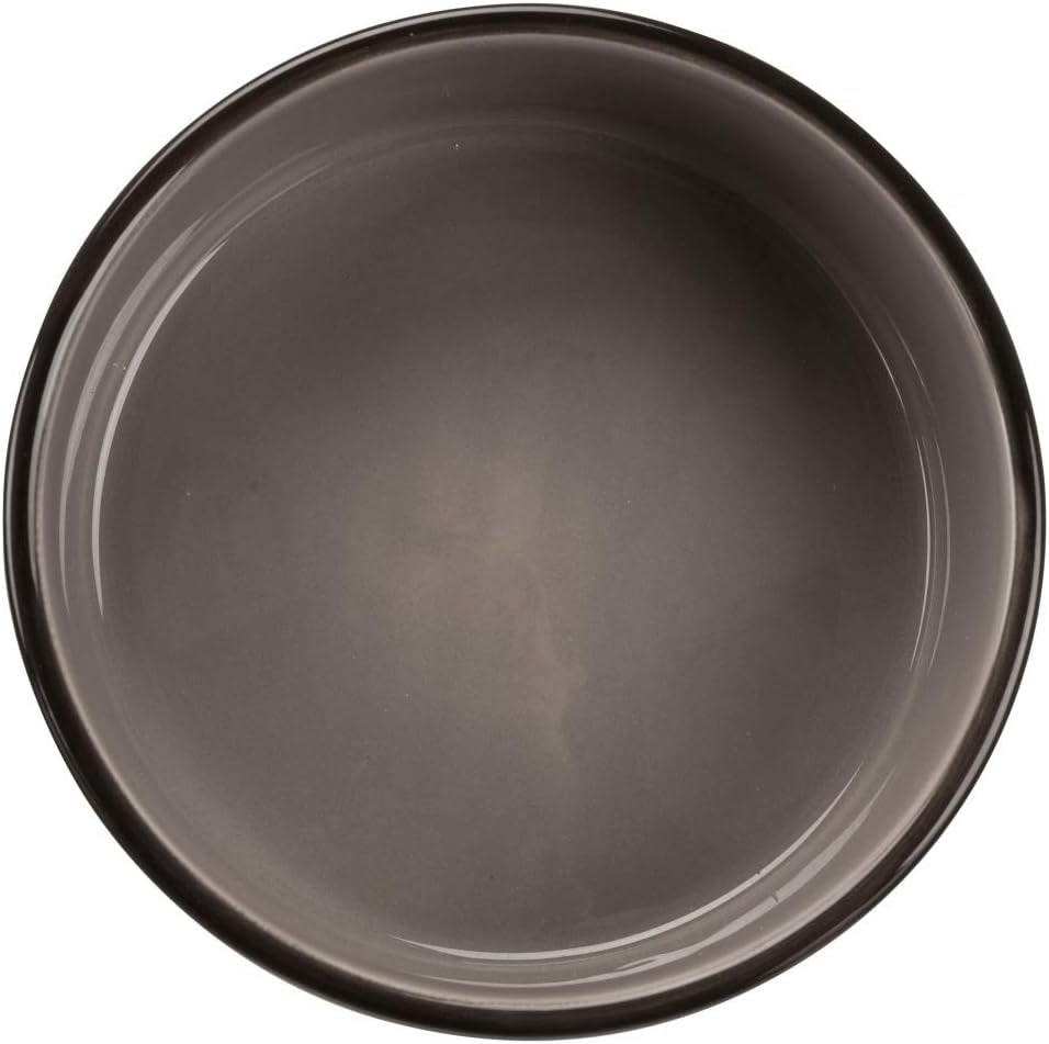 Trixie 24532 Keramikschale Mit Beinen, 0,8 L/Ø 16 Cm, Braun/Taupe