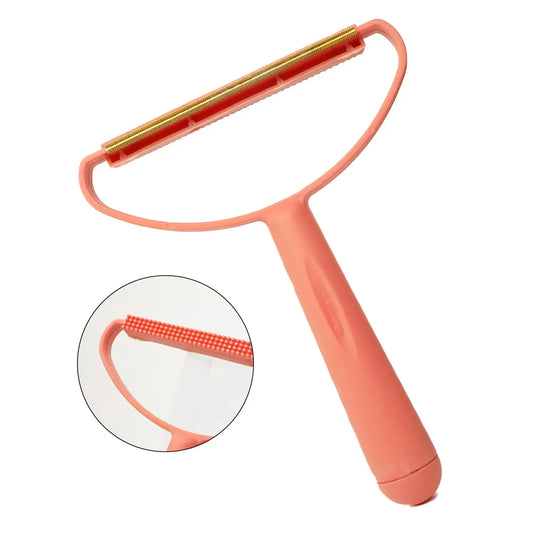 Portable Clothes Lint Roller Remover Lint Fabric Shaver， Removes Pet Hair Lint Particles from Clothes Cleaning Tool