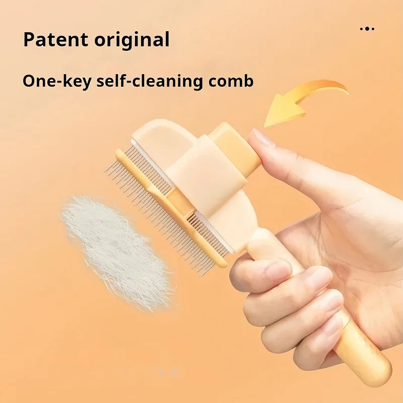 Cat Dog Hair Remover Brush Dog Hair Grooming Pet Accessories Comb for Long Hair Dog Remove Hair Cleaning Bath Brush Dog Supplies