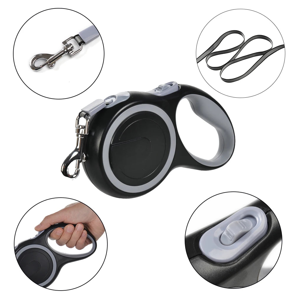 8M Large Dog Leash Retractable Pet Extendable Strap Outdoor Training Puppy Traction Belt for Small Dogs Cat Pug Labrodor Product