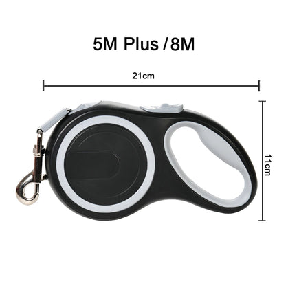 8M Large Dog Leash Retractable Pet Extendable Strap Outdoor Training Puppy Traction Belt for Small Dogs Cat Pug Labrodor Product